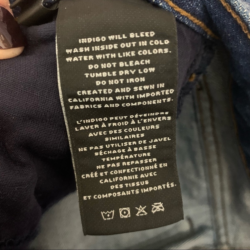 J BRAND Johnny Mid Rise Boy Fit Doubletake 24 - Picture 8 of 15